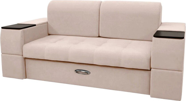 Изображение товара Диван Сириус Лидер-13 НПБ 215x110 (Eva 01 велюр белый)