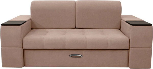 Изображение товара Диван Сириус Лидер-13 НПБ 215x110 (Eva 02 велюр светло-бежевый)