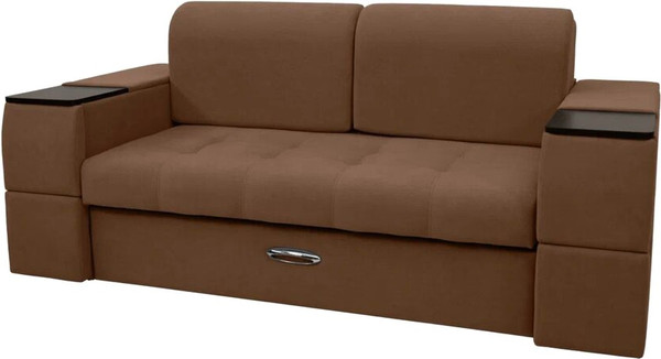 Изображение товара Диван Сириус Лидер-13 НПБ 215x110 (Eva 03 велюр светло-коричневый)