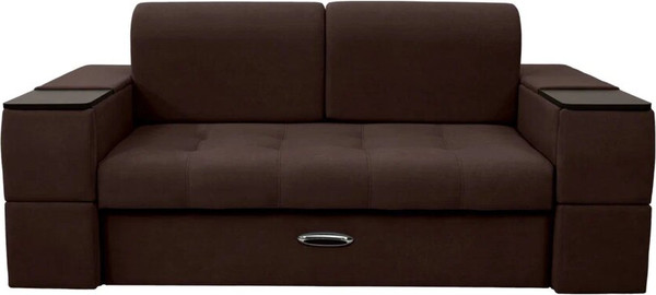 Изображение товара Диван Сириус Лидер-13 НПБ 215x110 (Eva 04 велюр темно-коричневый)