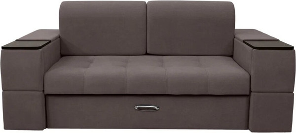 Изображение товара Диван Сириус Лидер-13 НПБ 215x110 (Eva 06 велюр темно-серый)