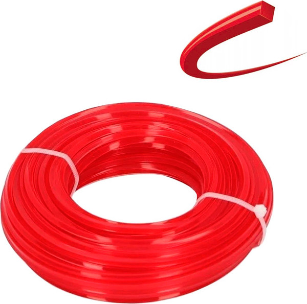 Изображение товара Леска для триммера No Brand Квадрат 3мм (200м)