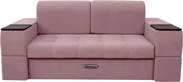 Изображение товара Диван Сириус Лидер-13 НПБ 215x110 (Eva 14 велюр темно-розовый)