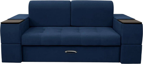Изображение товара Диван Сириус Лидер-13 НПБ 215x110 (Eva 22 велюр синий)