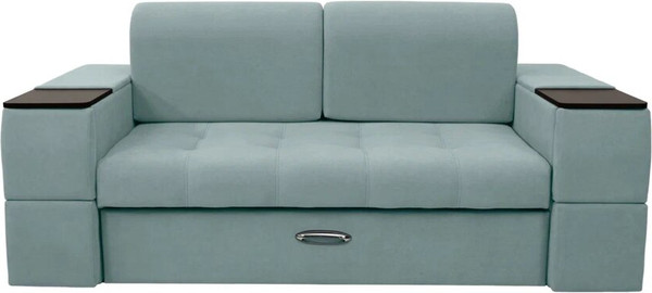 Изображение товара Диван Сириус Лидер-13 НПБ 215x110 (Eva 25 велюр светло-зеленый)