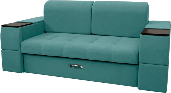 Изображение товара Диван Сириус Лидер-13 НПБ 215x110 (Eva 28 велюр зеленый)