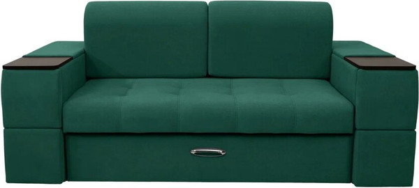 Изображение товара Диван Сириус Лидер-13 НПБ 215x110 (Eva 30 велюр зеленый)