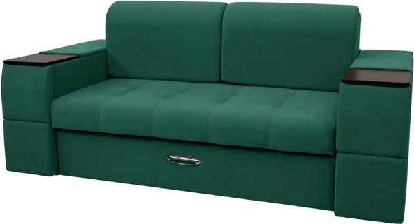 Изображение товара Диван Сириус Лидер-13 НПБ 215x110 (Eva 30 велюр зеленый)