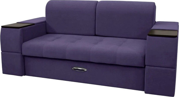 Изображение товара Диван Сириус Лидер-13 НПБ 215x110 (Eva 31 велюр фиолетовый)