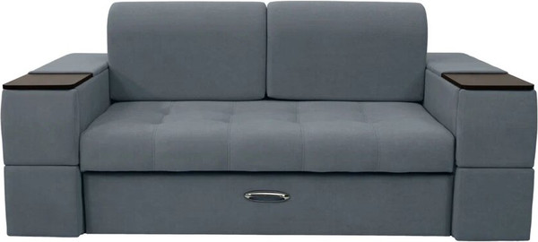 Изображение товара Диван Сириус Лидер-13 НПБ 215x110 (Eva 32 велюр серый)