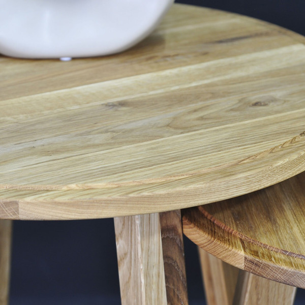 Изображение товара Комплект журнальных столиков Dipriz Д.7579 (2шт, дуб/масло)