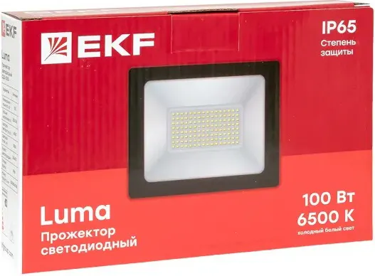 Изображение товара Прожектор EKF Basic СДО-3006 100Вт 6500К IP65 / FLL-3006-100-6500