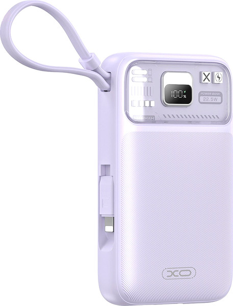Изображение товара Портативное зарядное устройство XO PR243 10000mAh (фиолетовый)