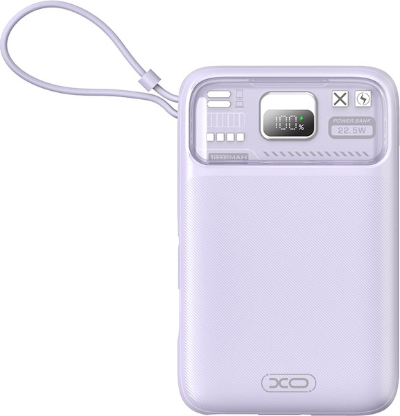 Изображение товара Портативное зарядное устройство XO PR243 10000mAh (фиолетовый)