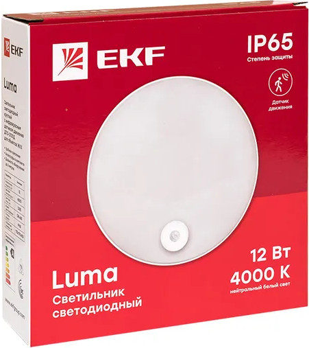 Изображение товара Светильник ЖКХ EKF BKL-2100DI-R-12-4000