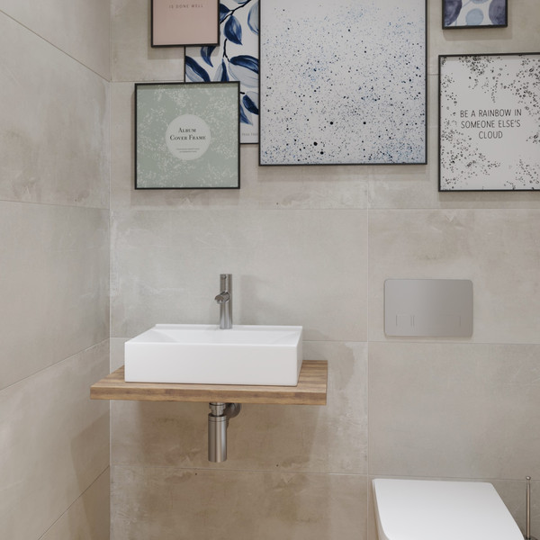 Изображение товара Умывальник Lauter 21887B + клапан 21190G