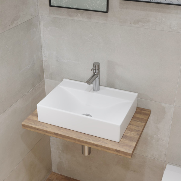 Изображение товара Умывальник Lauter 21887B + клапан 21190G