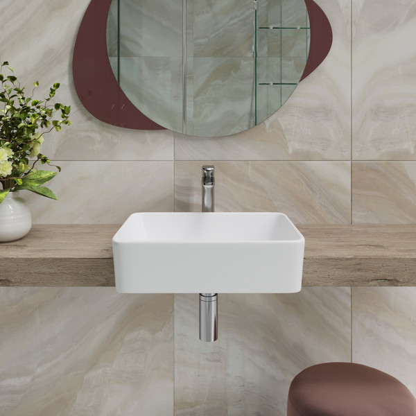 Изображение товара Умывальник Lauter 21675 + клапан 21190G + сифон 21635G (золото)