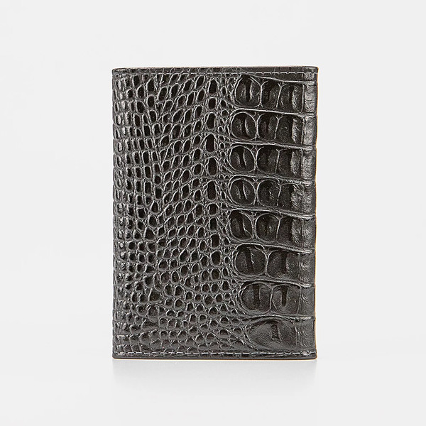 Изображение товара Обложка на паспорт Poshete 604-128-KR/KM-BLK (черный)