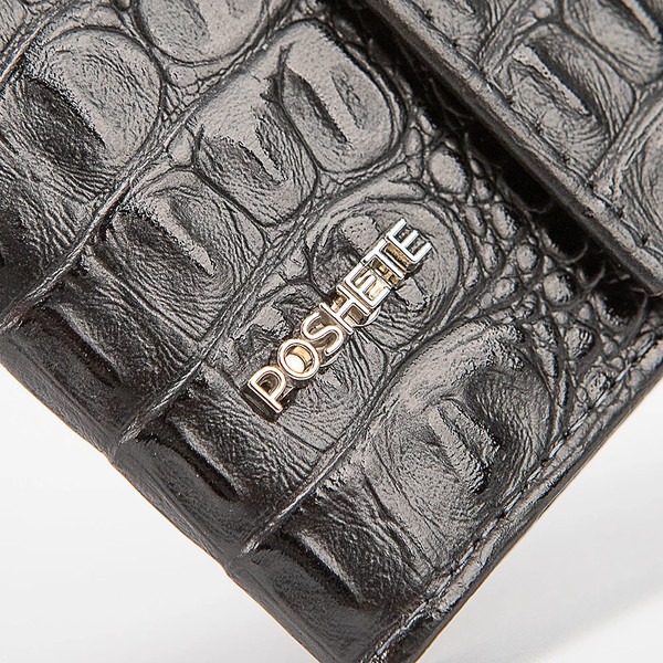 Изображение товара Обложка на паспорт Poshete 604-128-KR/KM-BLK (черный)