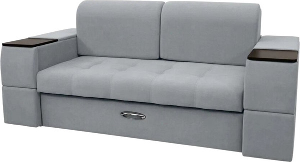 Изображение товара Диван Сириус Лидер-13 ППУ 215x110 (Eva 09 велюр светло-серый)