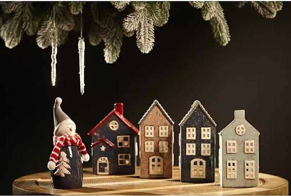 Изображение товара Статуэтка Tkano New Year Essential Happy Snowman / TK24-NY_STA0001