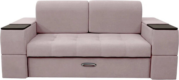 Изображение товара Диван Сириус Лидер-13 ППУ 215x110 (Eva 12 велюр светло-бежевый)