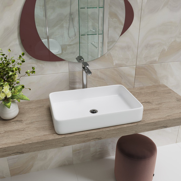 Изображение товара Умывальник Lauter 21842 + клапан 21190G + сифон 21635G (золото)