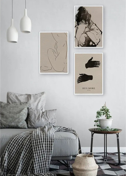 Изображение товара Постеры Citydecor Body 1 (3шт, 21x30)