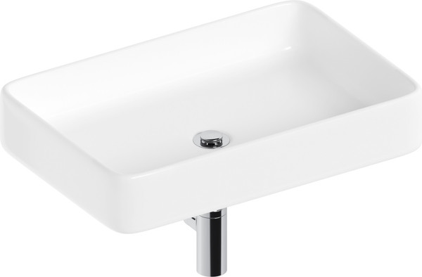 Изображение товара Умывальник Lauter 21842 + клапан 21190CH + сифон 21635CH (хром)