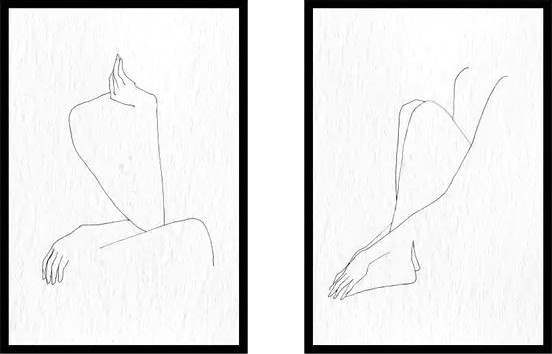 Изображение товара Постеры Citydecor Body 7 (2шт, 21x30)