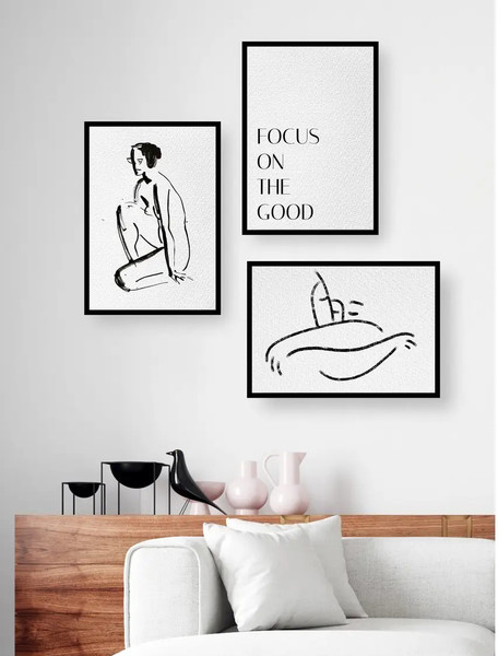 Изображение товара Постеры Citydecor Body 8 (3шт, 21x30)