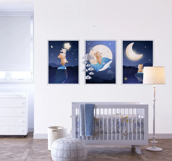 Изображение товара Постеры Citydecor Детская 5 (3шт, 21x30)