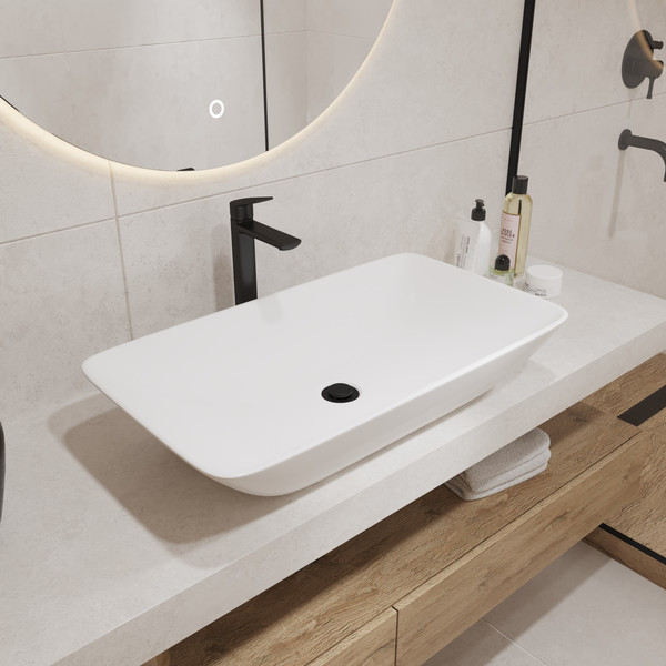 Изображение товара Умывальник Lauter 21886 + клапан 21190G + сифон 21635G (золото)