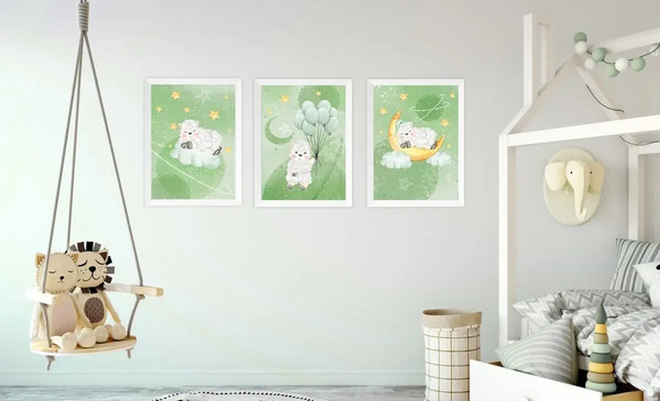 Изображение товара Постеры Citydecor Овечки 33 (3шт, 21x30)
