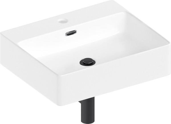 Изображение товара Умывальник Lauter 21478 + клапан 9229832 + сифон 21635B (черный матовый)