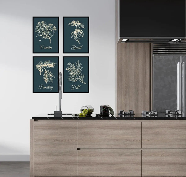 Изображение товара Постеры Citydecor Специи 3 (4шт, 21x30)