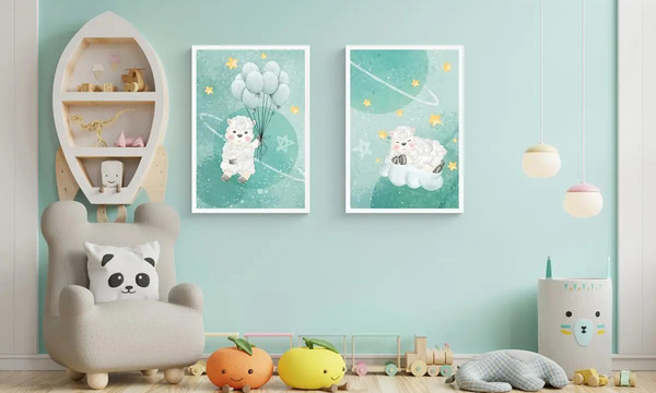 Изображение товара Постеры Citydecor Овечки 27 (2шт, 40x60)