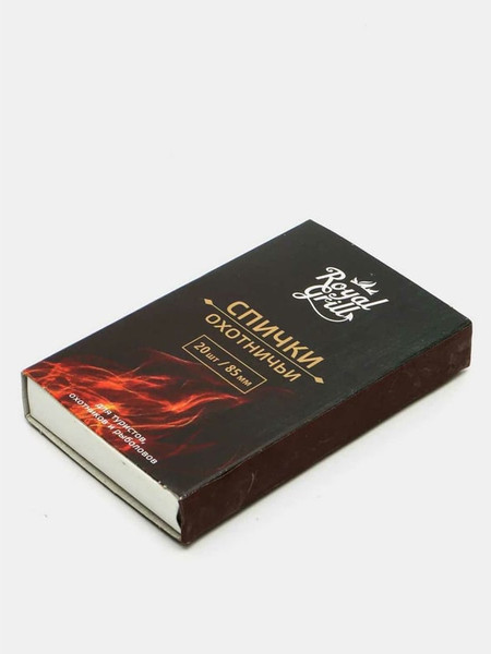 Изображение товара Спички Royal Grill Охотничьи 80-130 (20шт)