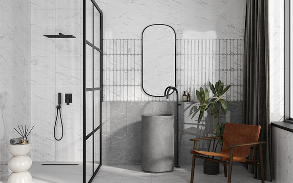 Изображение товара Плитка Unitile Арко верх 01 (250x400, белый)