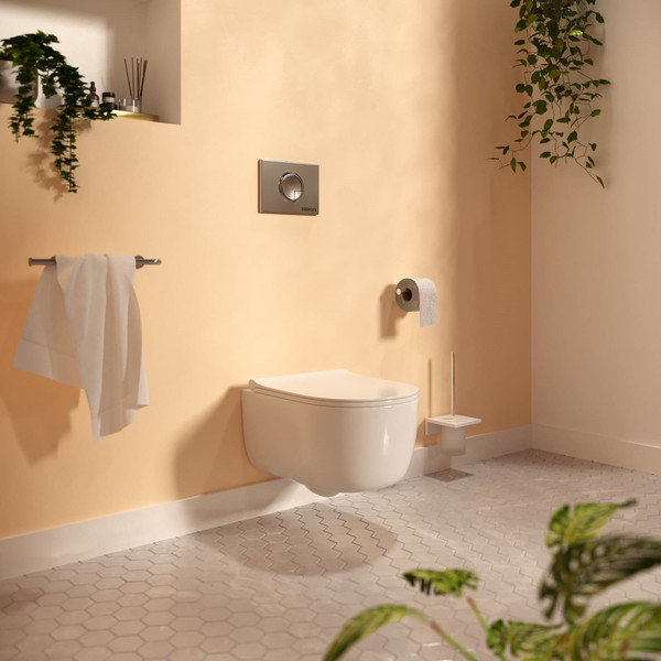 Изображение товара Унитаз подвесной с инсталляцией Saniteco KW-9010W + 525 040000 + L3 040013