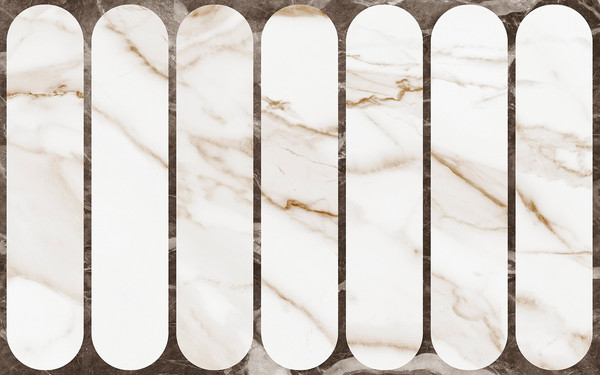 Изображение товара Плитка Unitile Капелла низ 03 (250x400, белый)