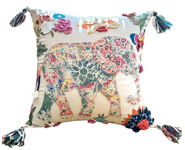 Изображение товара Чехол на подушку Arya Colorful Elephant 45x45 (разноцветный)