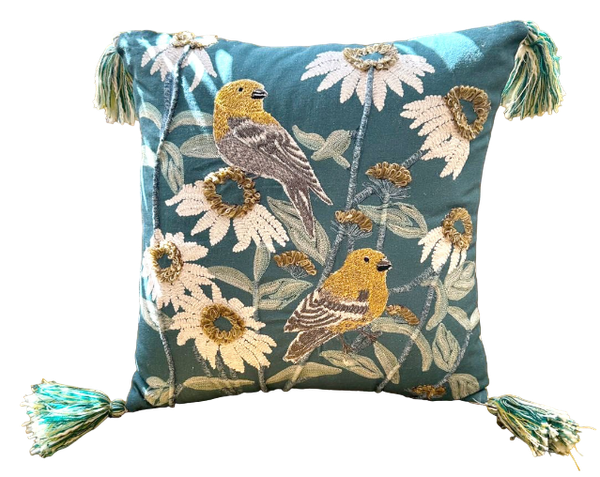 Изображение товара Чехол на подушку Arya Floral Motif 45x45 (разноцветный)