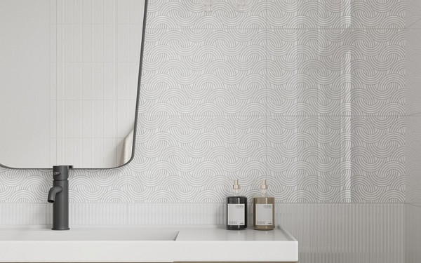 Изображение товара Плитка Unitile Спин низ 04 (250x400, белый)