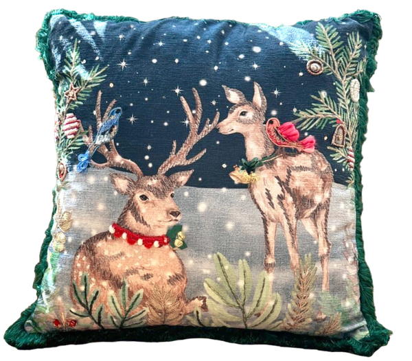 Изображение товара Чехол на подушку Arya Forest Deer 45x45 (разноцветный)