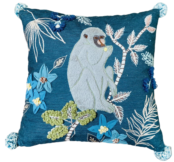 Изображение товара Чехол на подушку Arya Jungle Monkey 45x45 (разноцветный)