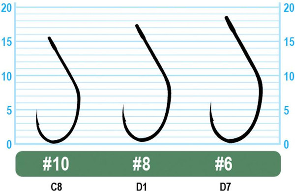 Изображение товара Набор крючков рыболовных Owner S-21 BC №6 / 51572-06 (10шт)