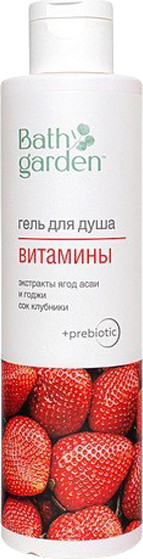 Изображение товара Гель для душа Bath Garden Витамины (300мл)