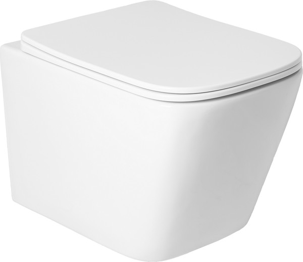 Изображение товара Унитаз подвесной с инсталляцией Saniteco KW-9004WS + 64117 + S-IN-MZ-LINK_PRO